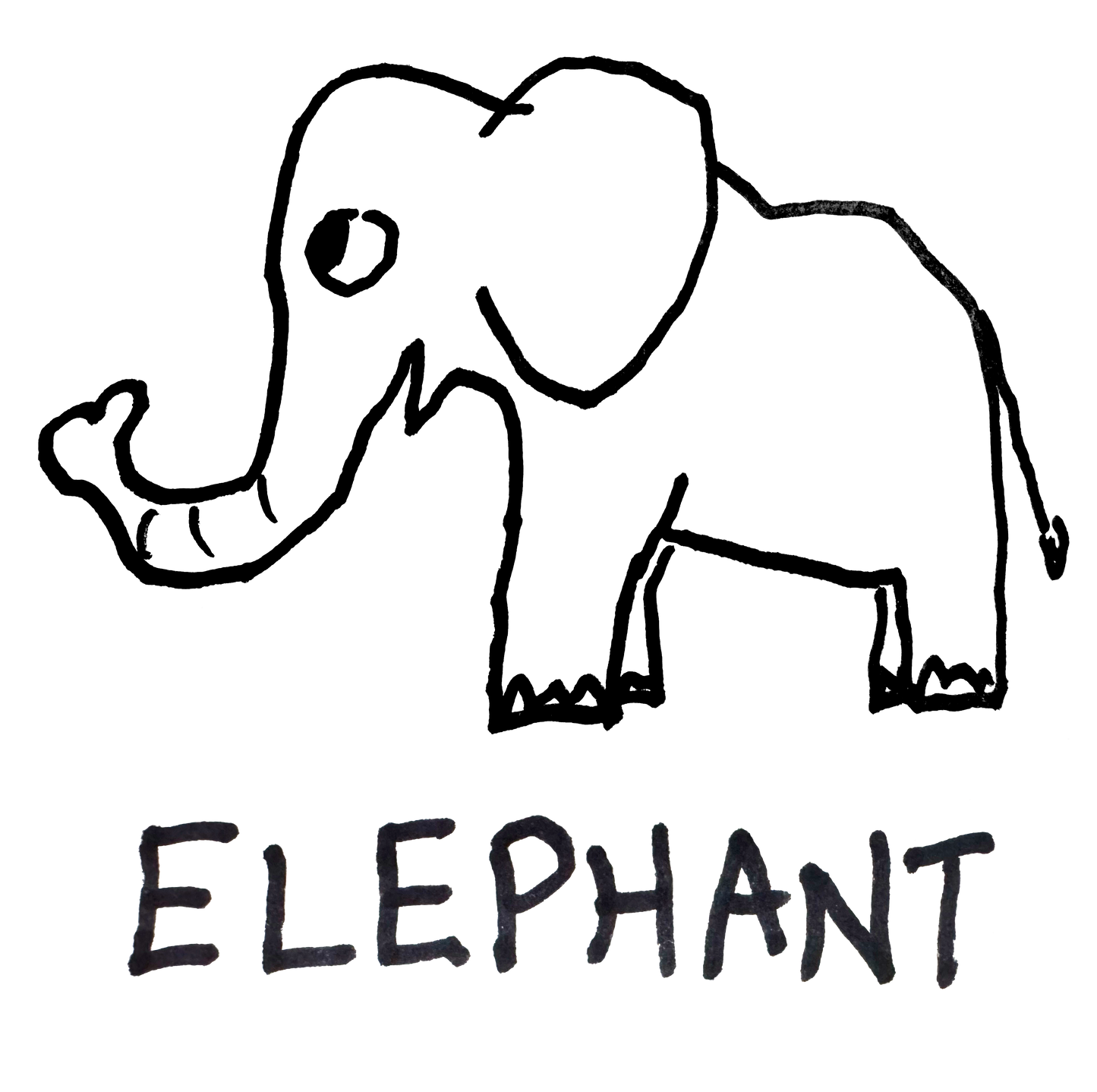 Elephant - Kids Tee