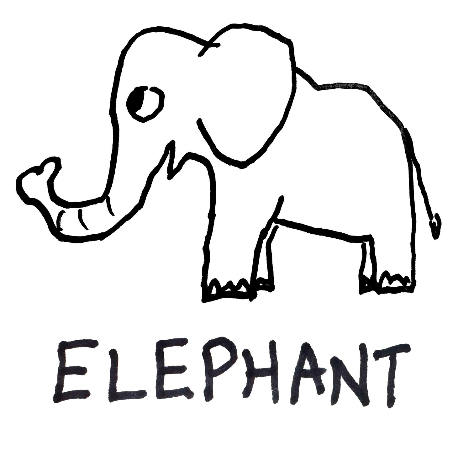 Elephant - Baby Onesie