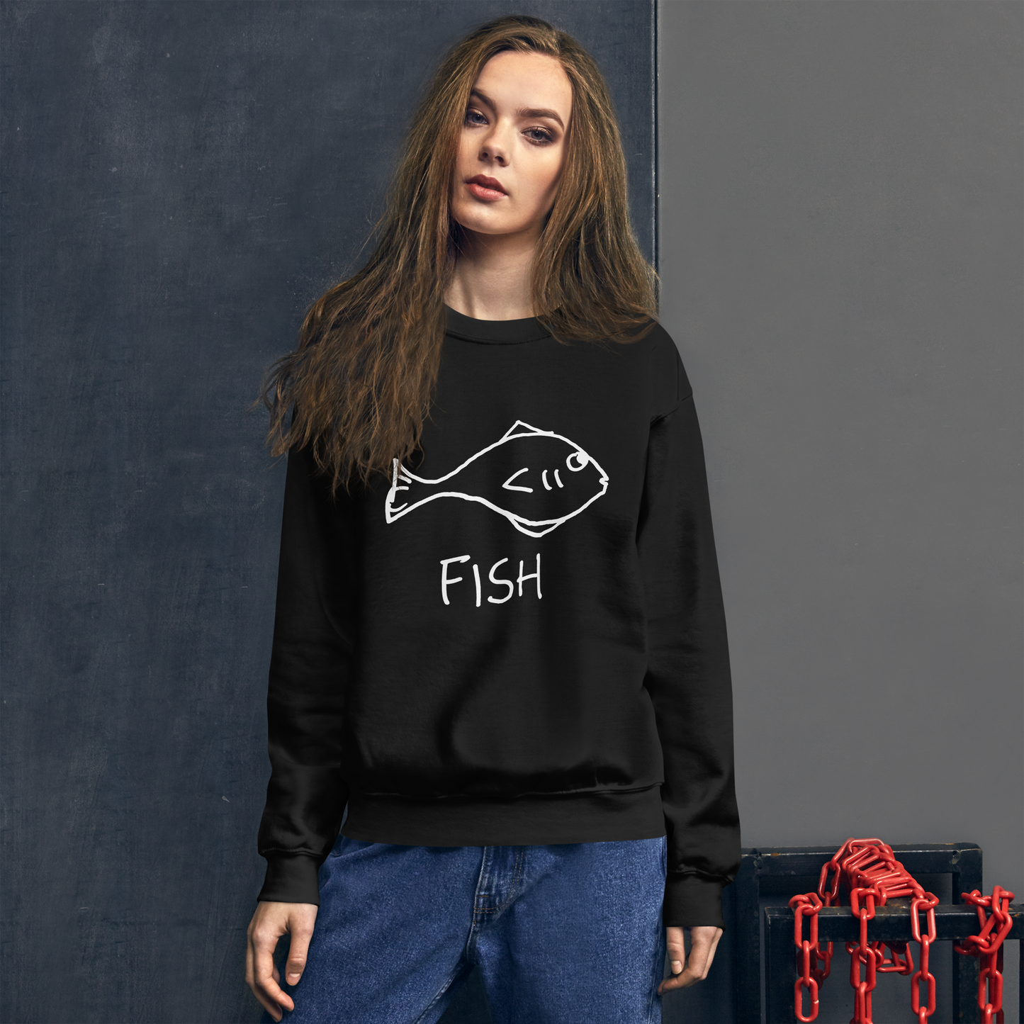 Fish - Crewneck Sweatshirt