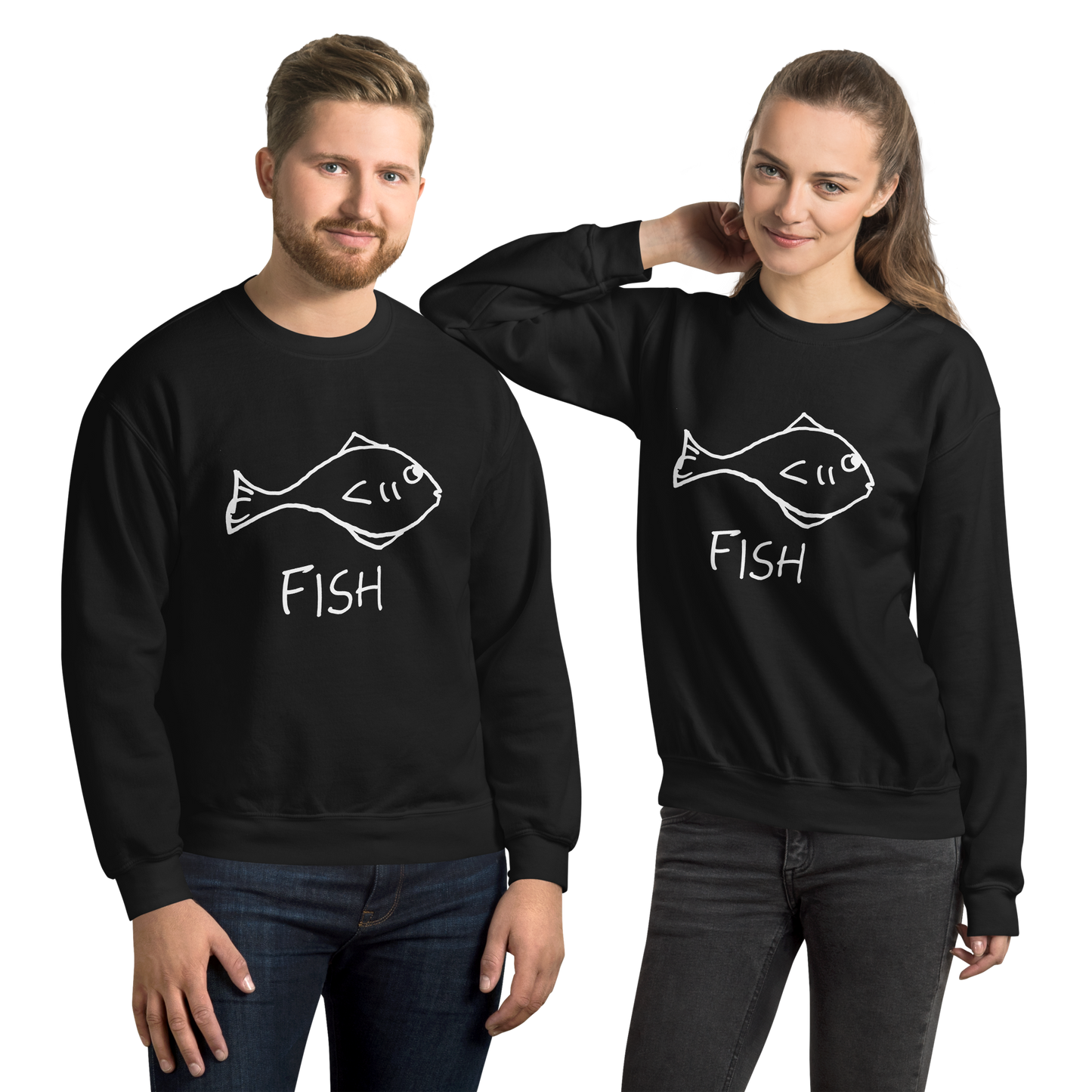 Fish - Crewneck Sweatshirt