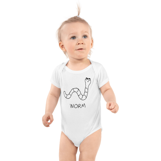 Worm - Baby Onesie