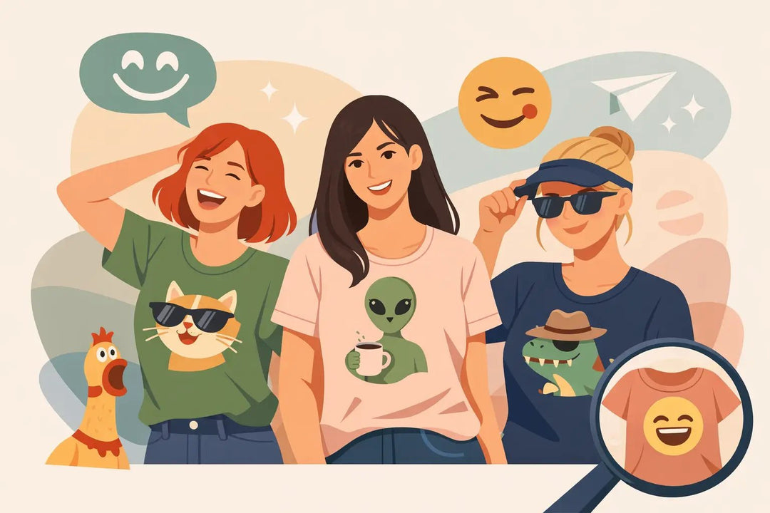 11 Best Subtle Funny Shirts for Women - LoFi Animal Shirts