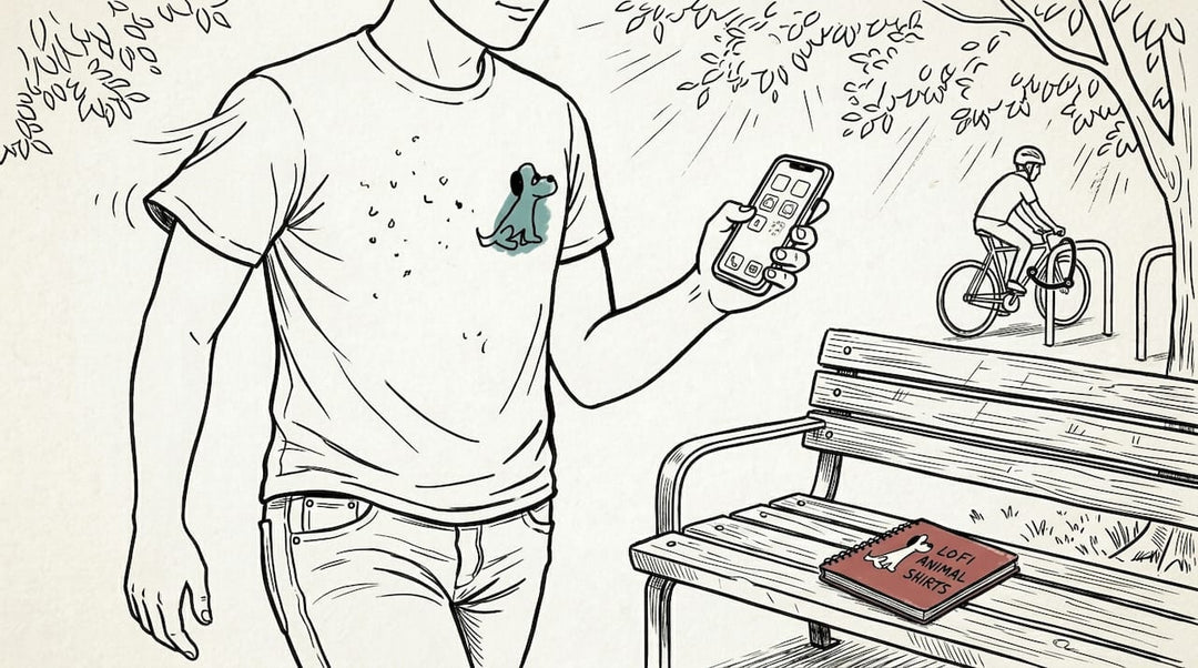 How t-shirts became icons of minimalism and quirky expression - LoFi Animal Shirts
