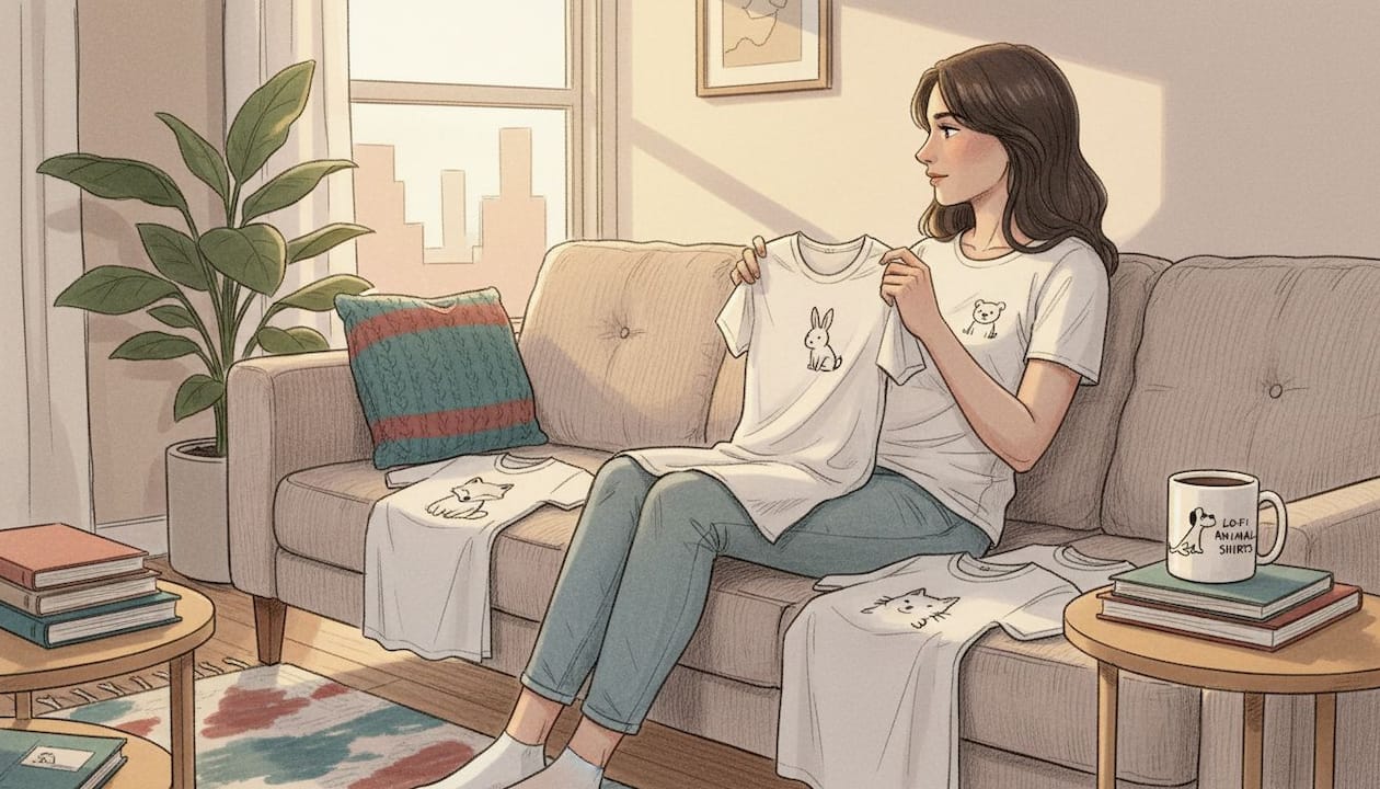 How to choose fun T-shirt prints that show your style - LoFi Animal Shirts
