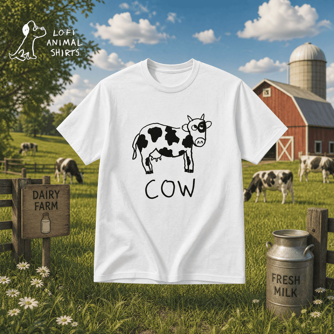 Cow - LoFi Animal Shirts
