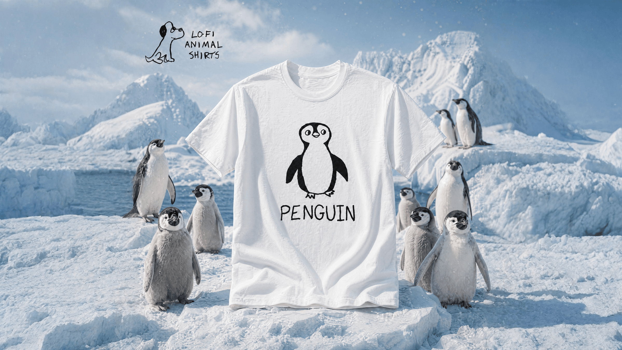 Penguin - LoFi Animal Shirts