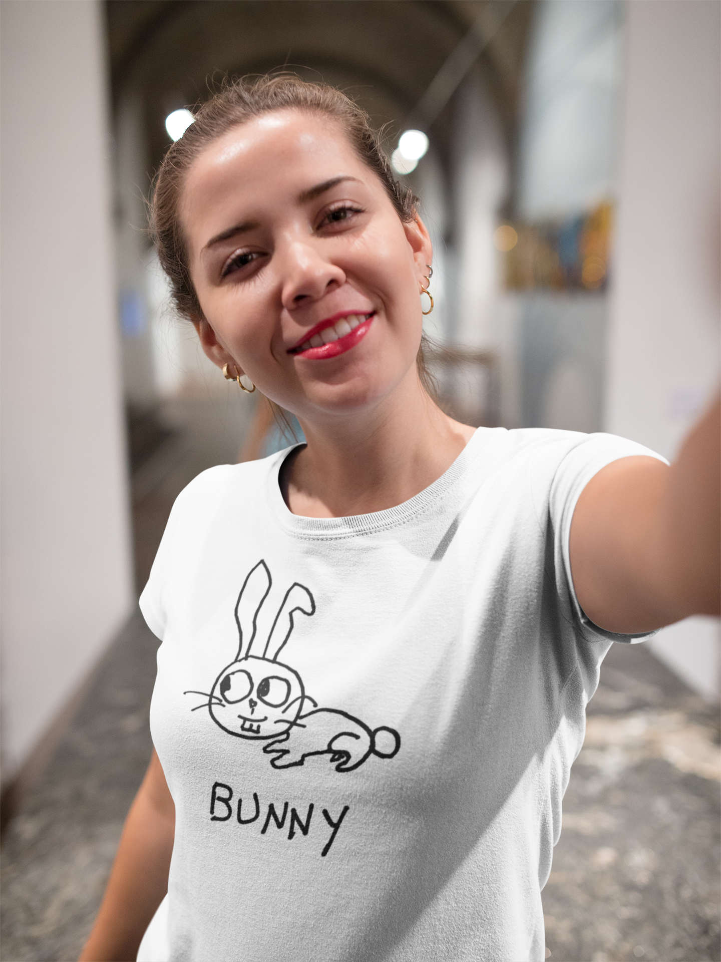 Bunny - Womens' Fitted Tee