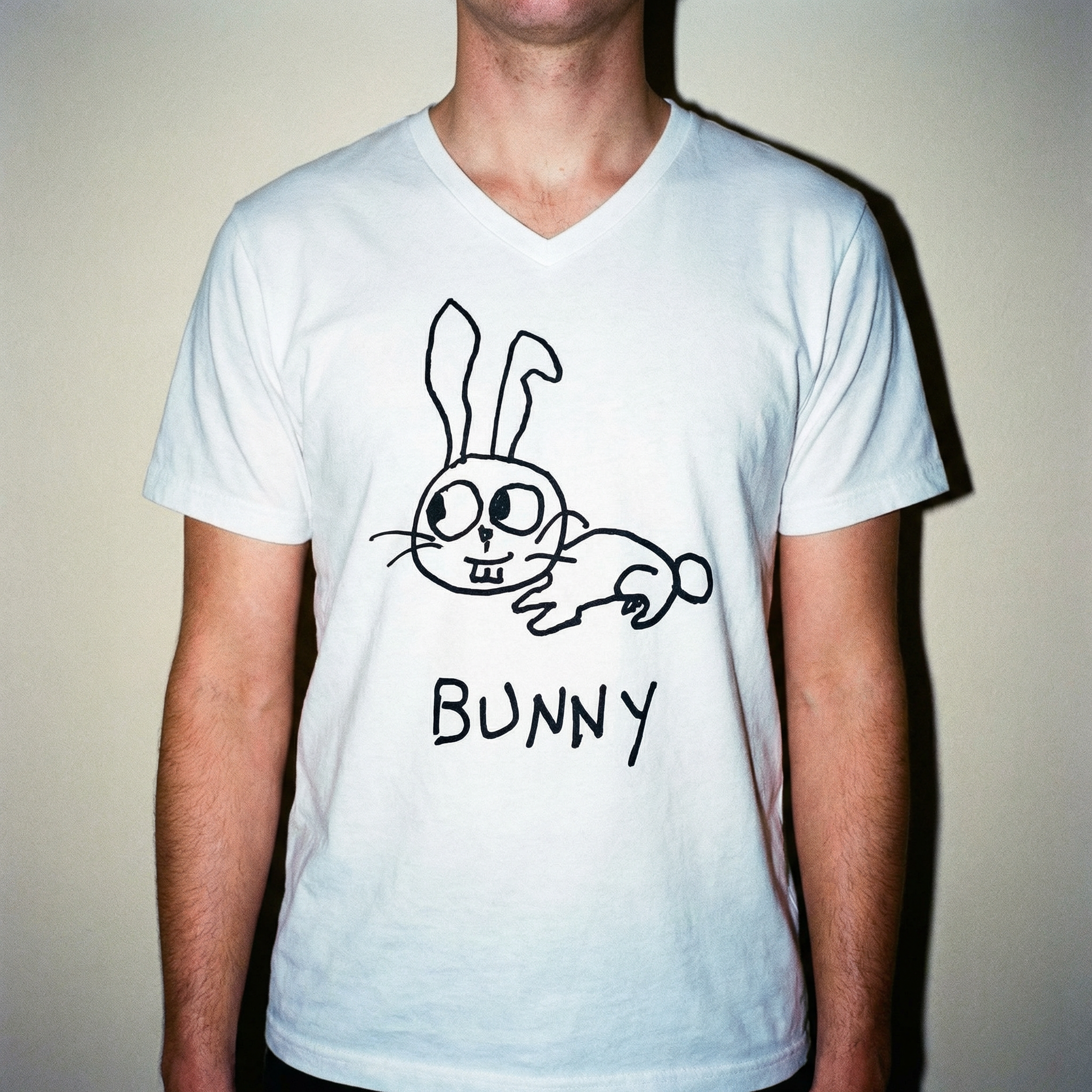 Bunny - Unisex V-neck Tee