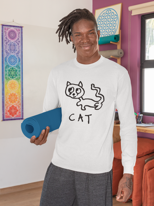 Cat - Long Sleeve Tee