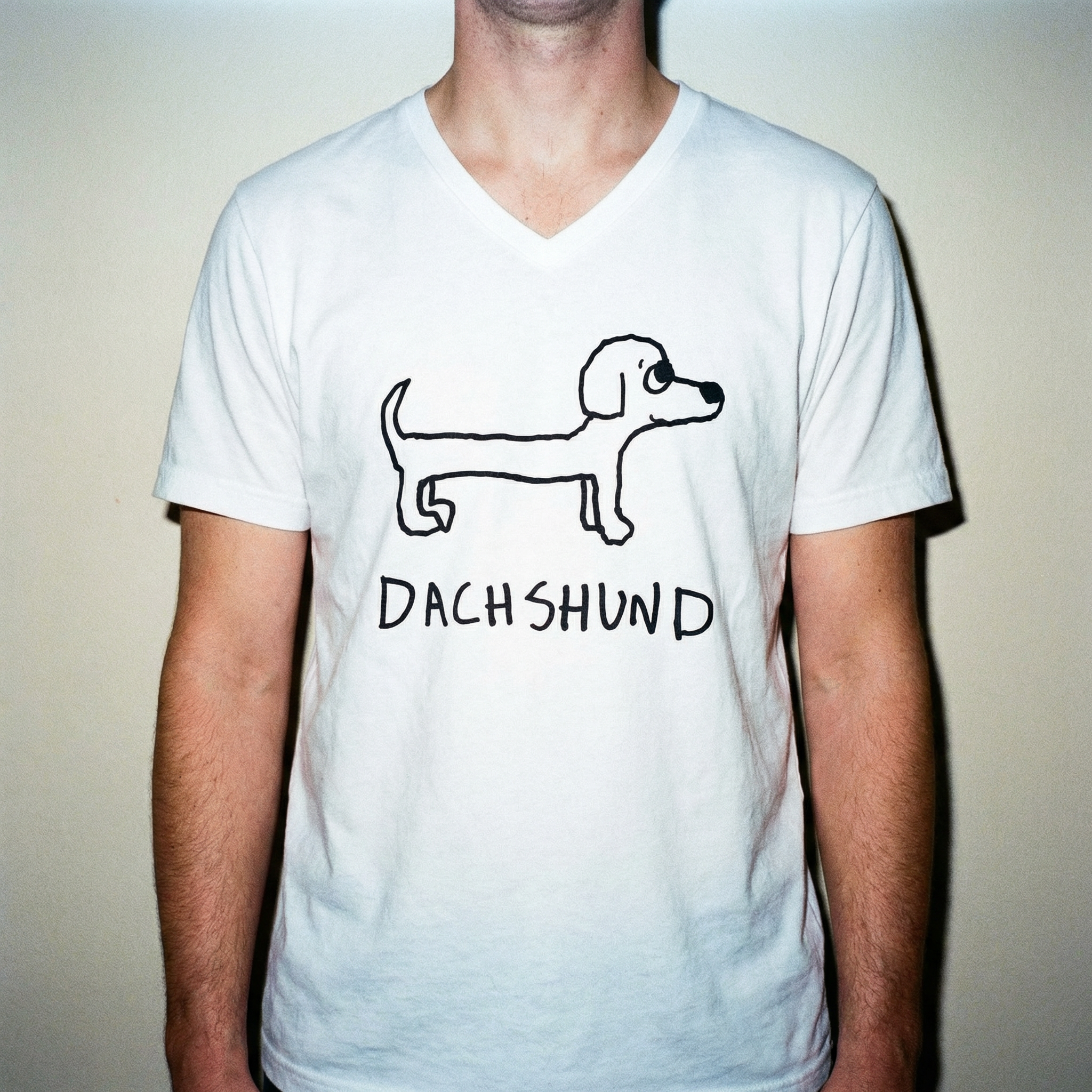 Dachshund - Unisex V-neck Tee