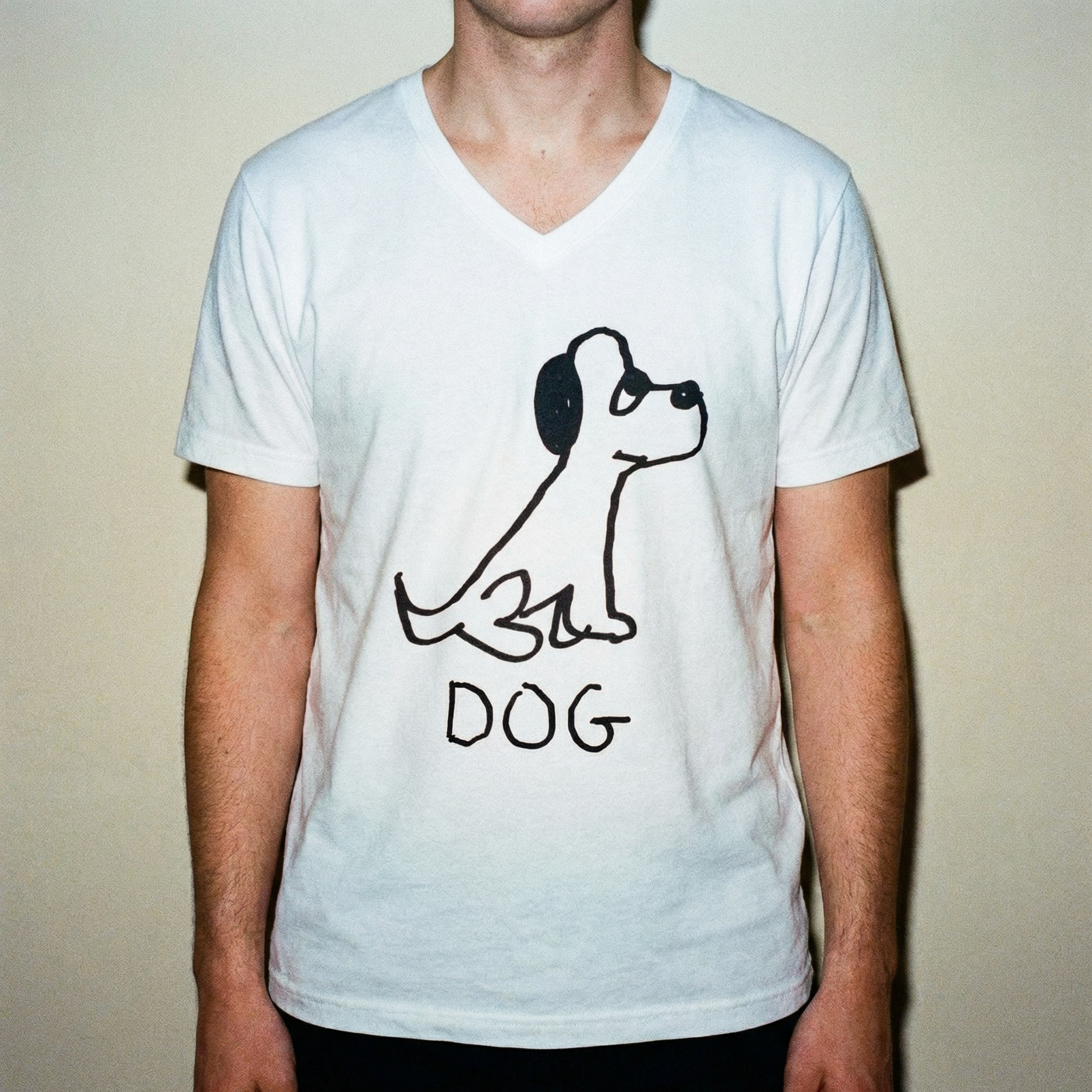 Dog - Unisex V-neck Tee