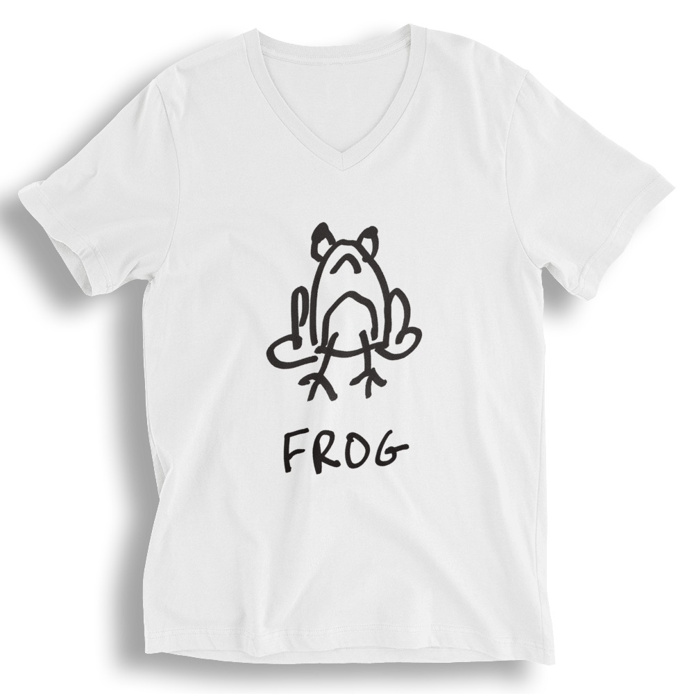 Frog - Unisex V-neck Tee