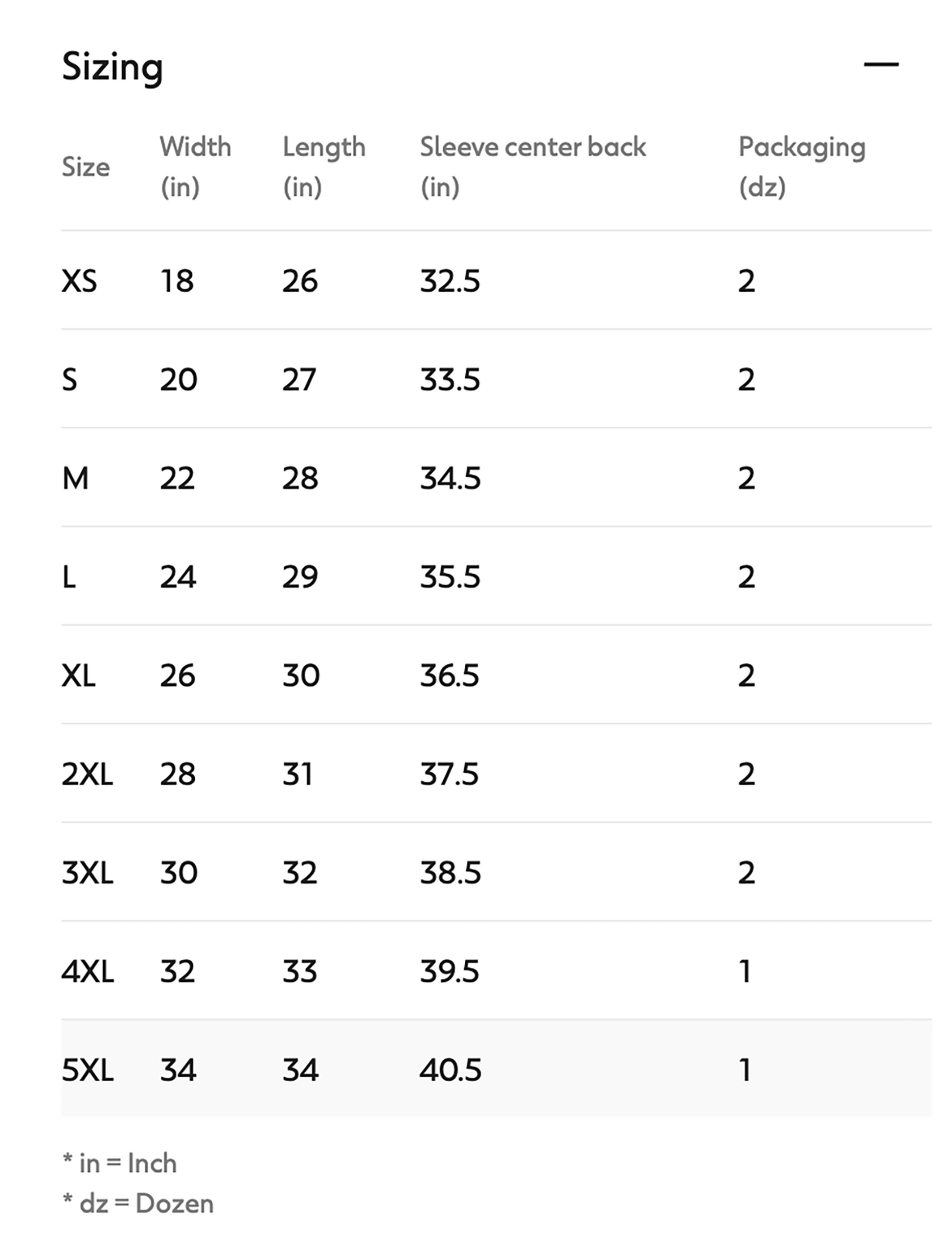 Size guide for Gildan Hoodie – LoFi Animal Shirts
