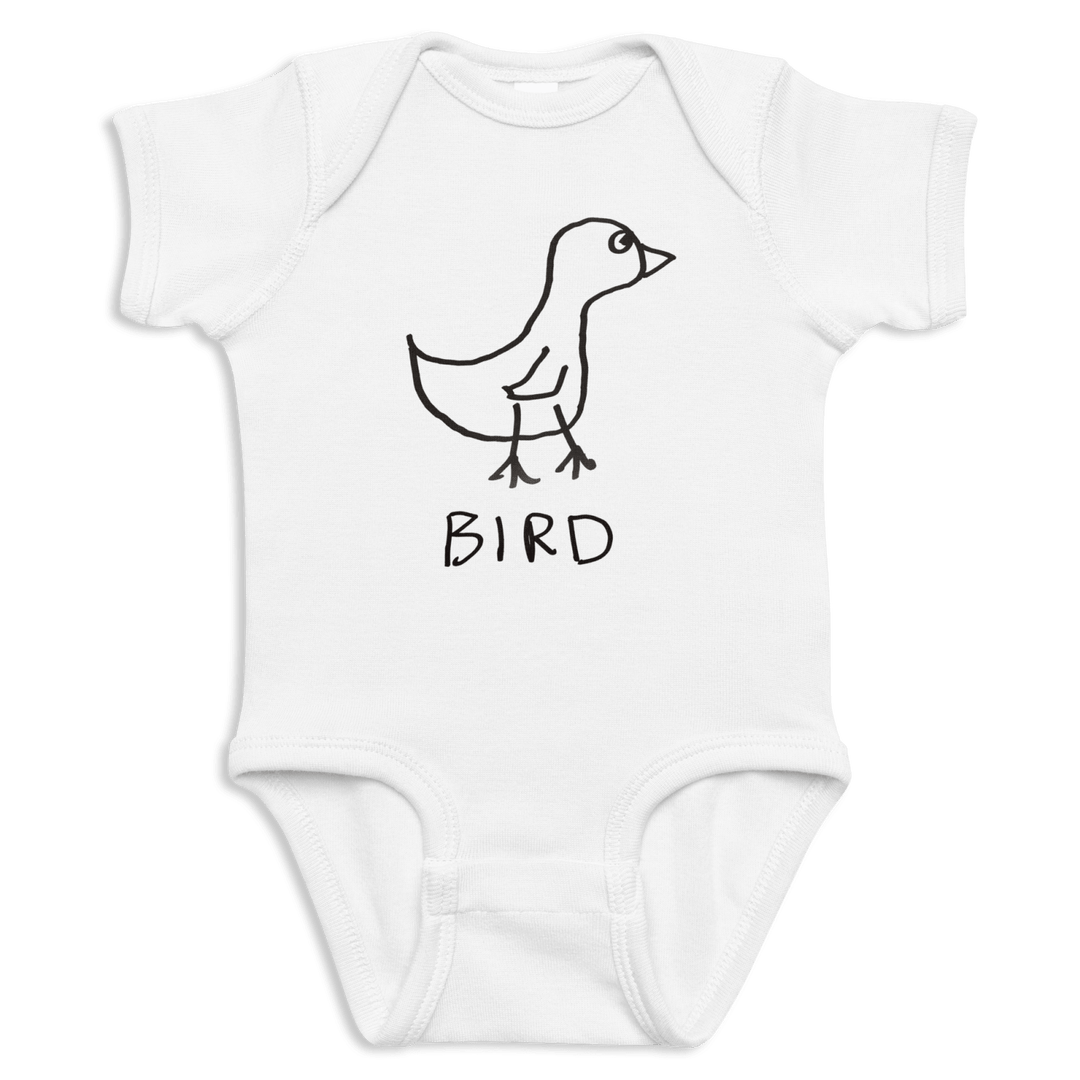 Bird - Baby Onesie - LoFi Animal Shirts