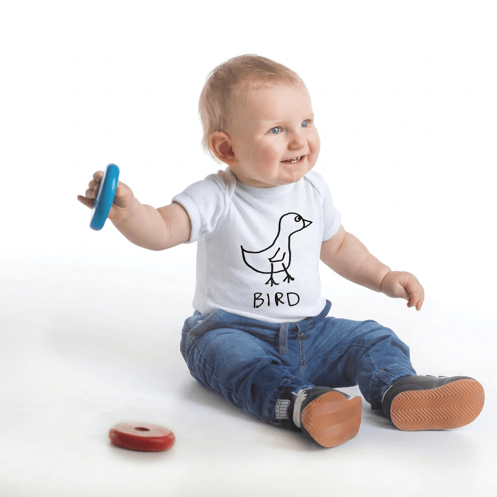 Bird - Baby Onesie - LoFi Animal Shirts