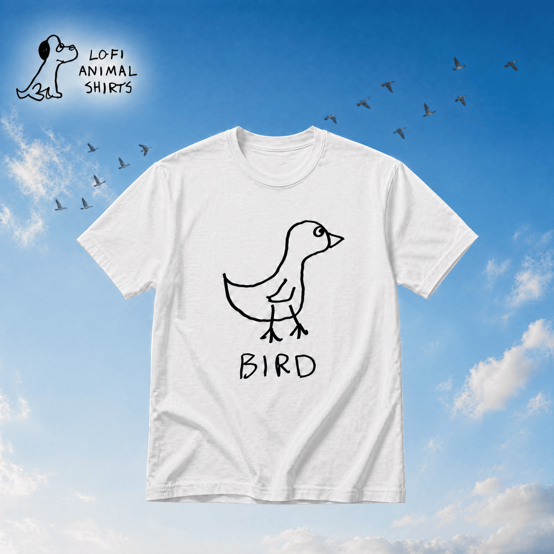 Bird - Classic Tee - LoFi Animal Shirts