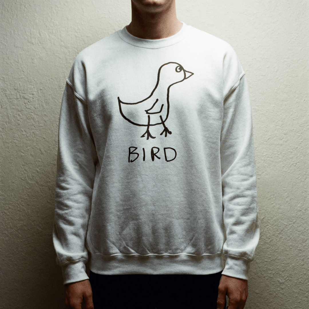Bird - Crewneck Sweatshirt - LoFi Animal Shirts