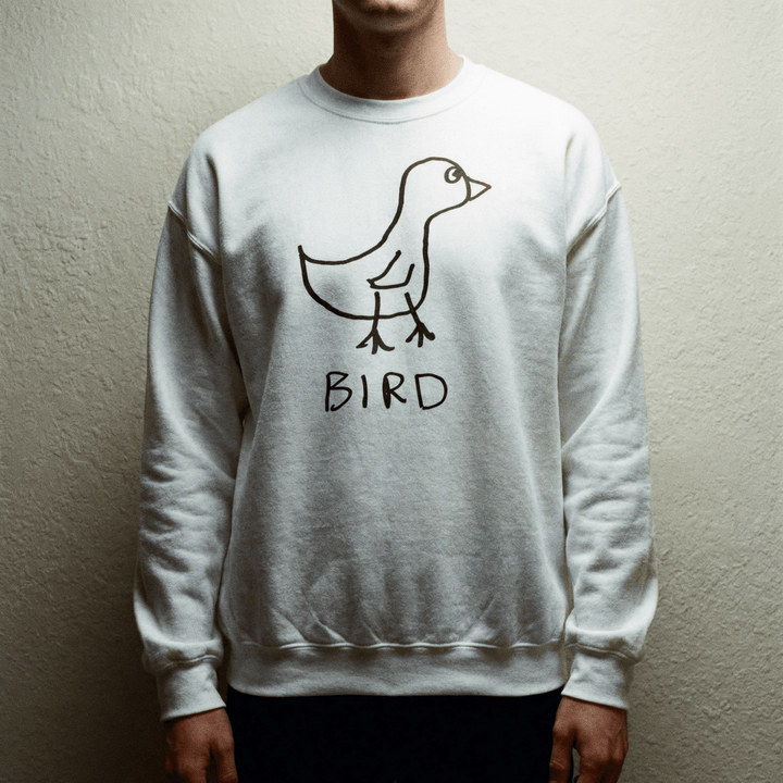 Bird - Crewneck Sweatshirt - LoFi Animal Shirts