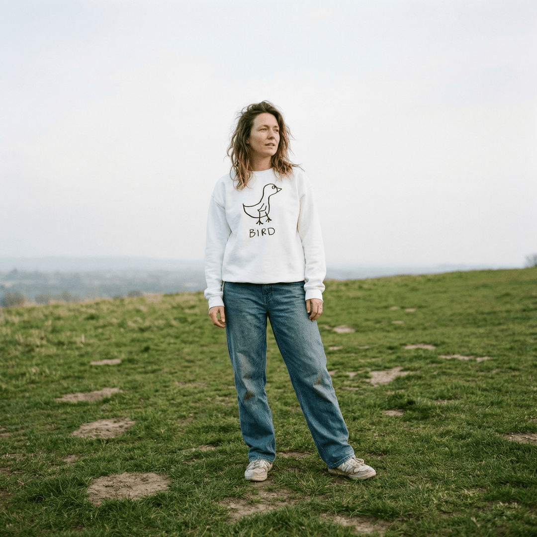 Bird - Crewneck Sweatshirt - LoFi Animal Shirts