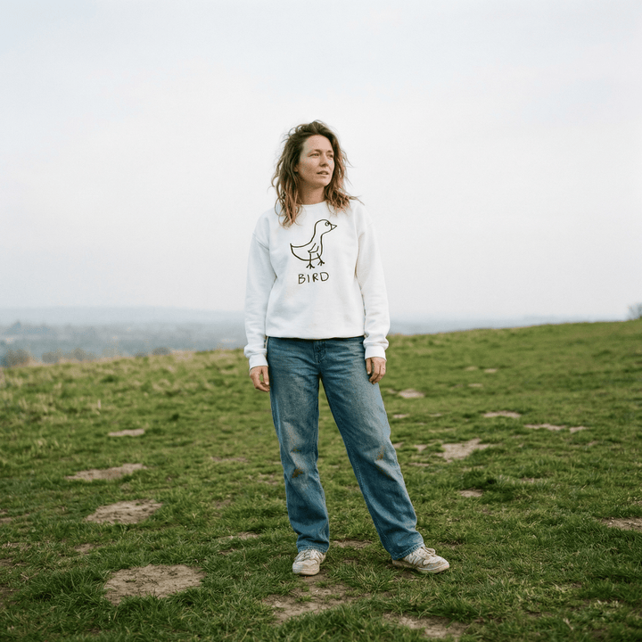 Bird - Crewneck Sweatshirt - LoFi Animal Shirts