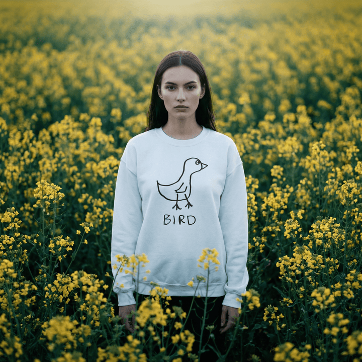 Bird - Crewneck Sweatshirt - LoFi Animal Shirts