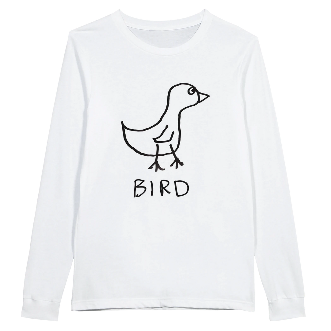 Bird - Long Sleeve Tee - LoFi Animal Shirts