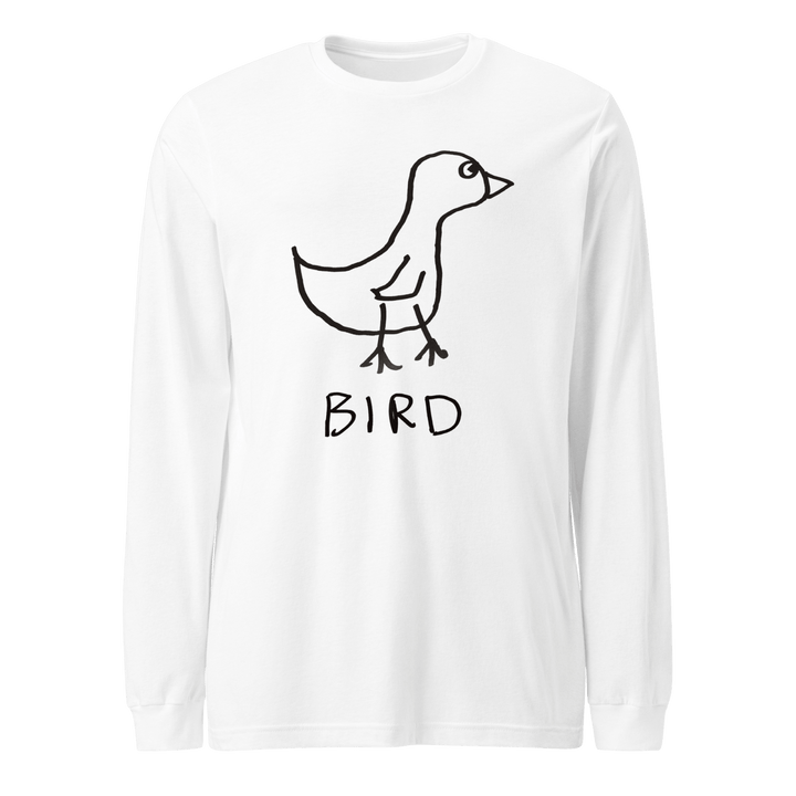 Bird - Long Sleeve Tee - LoFi Animal Shirts