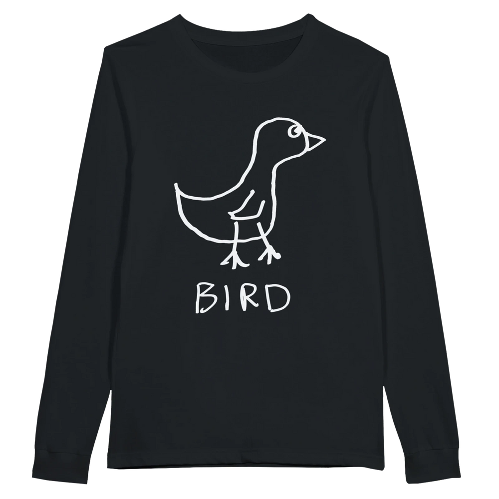 Bird - Long Sleeve Tee - LoFi Animal Shirts