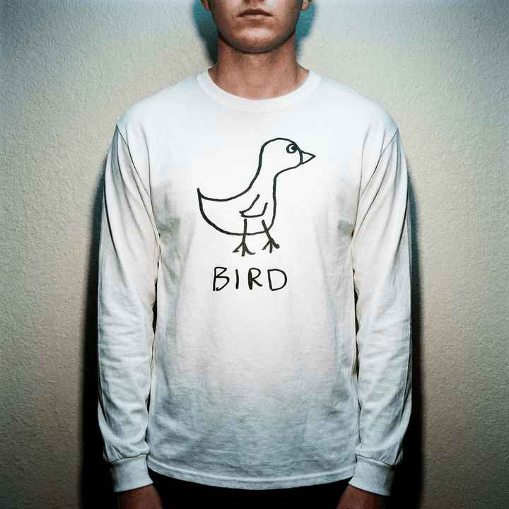 Bird - Long Sleeve Tee - LoFi Animal Shirts