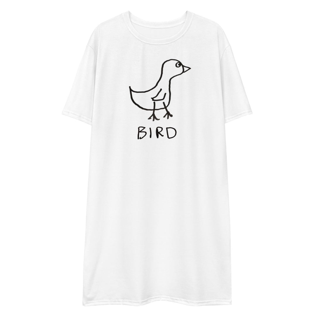 Bird T-shirt dress - LoFi Animal Shirts