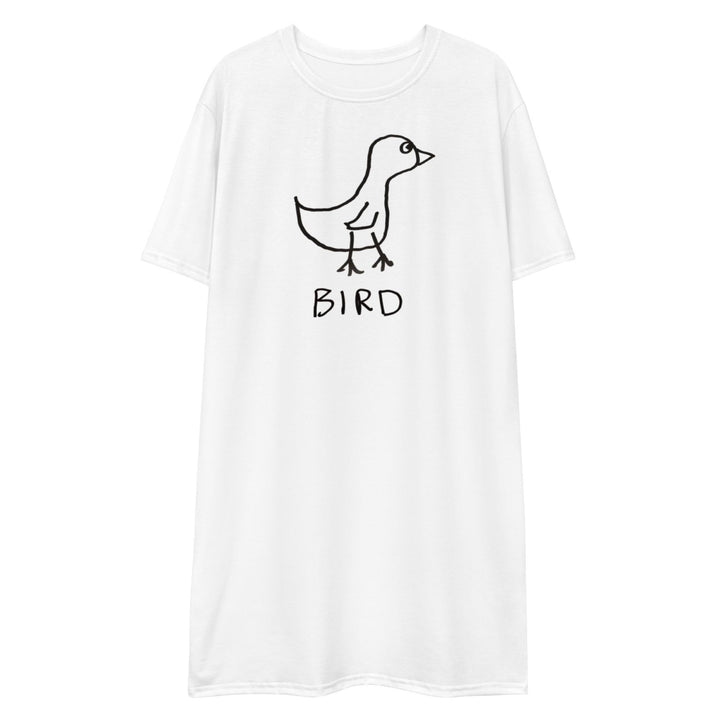 Bird T-shirt dress - LoFi Animal Shirts
