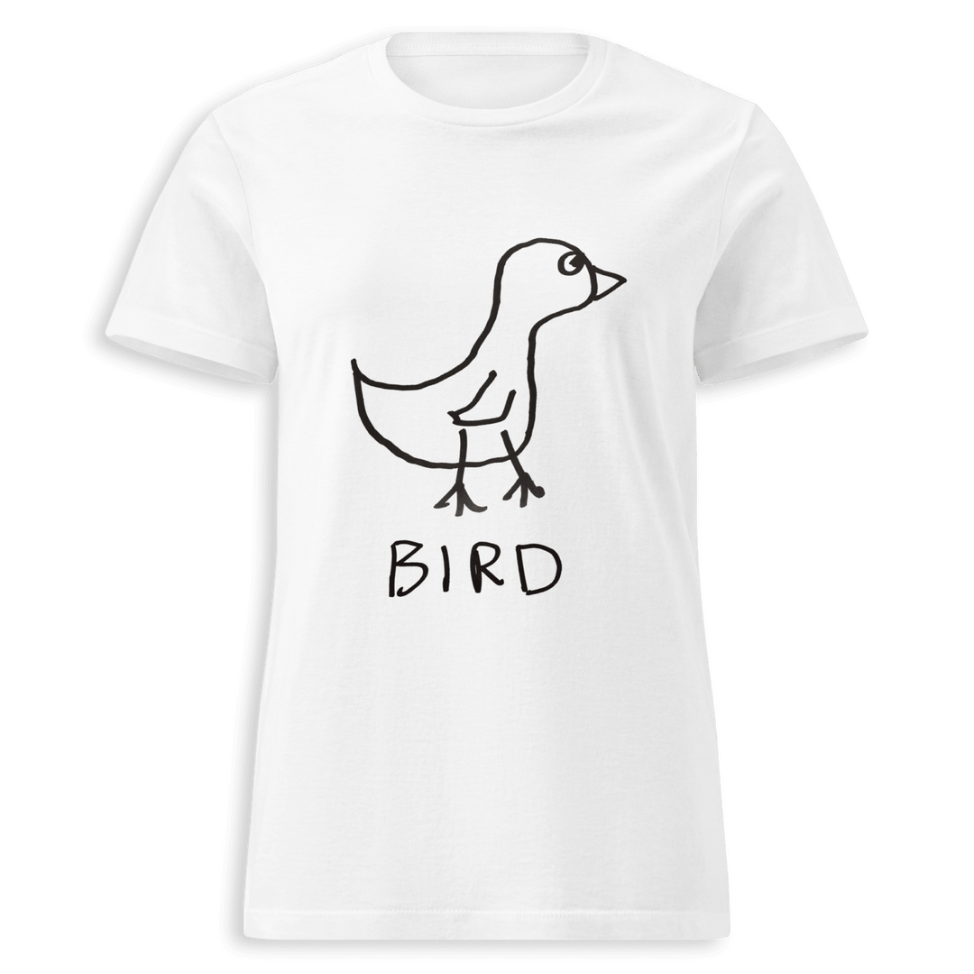 Bird - Women's Fitted Tee - LoFi Animal Shirts