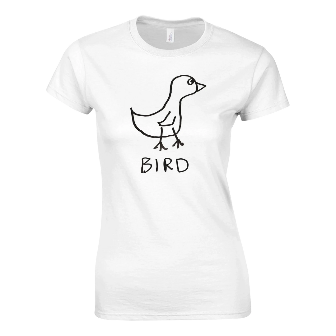 Bird - Women's Fitted Tee - LoFi Animal Shirts