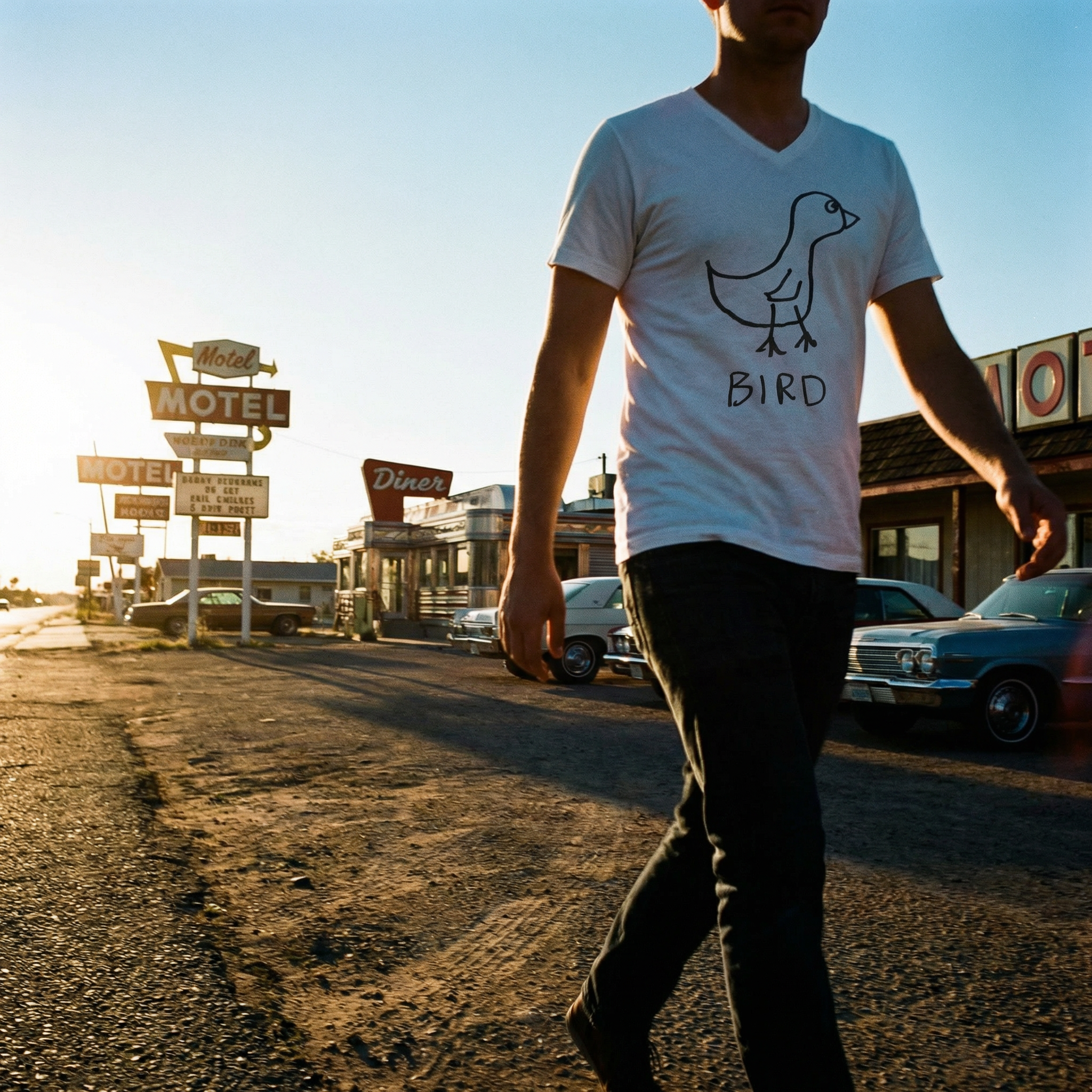 Bird - Unisex V-neck Tee