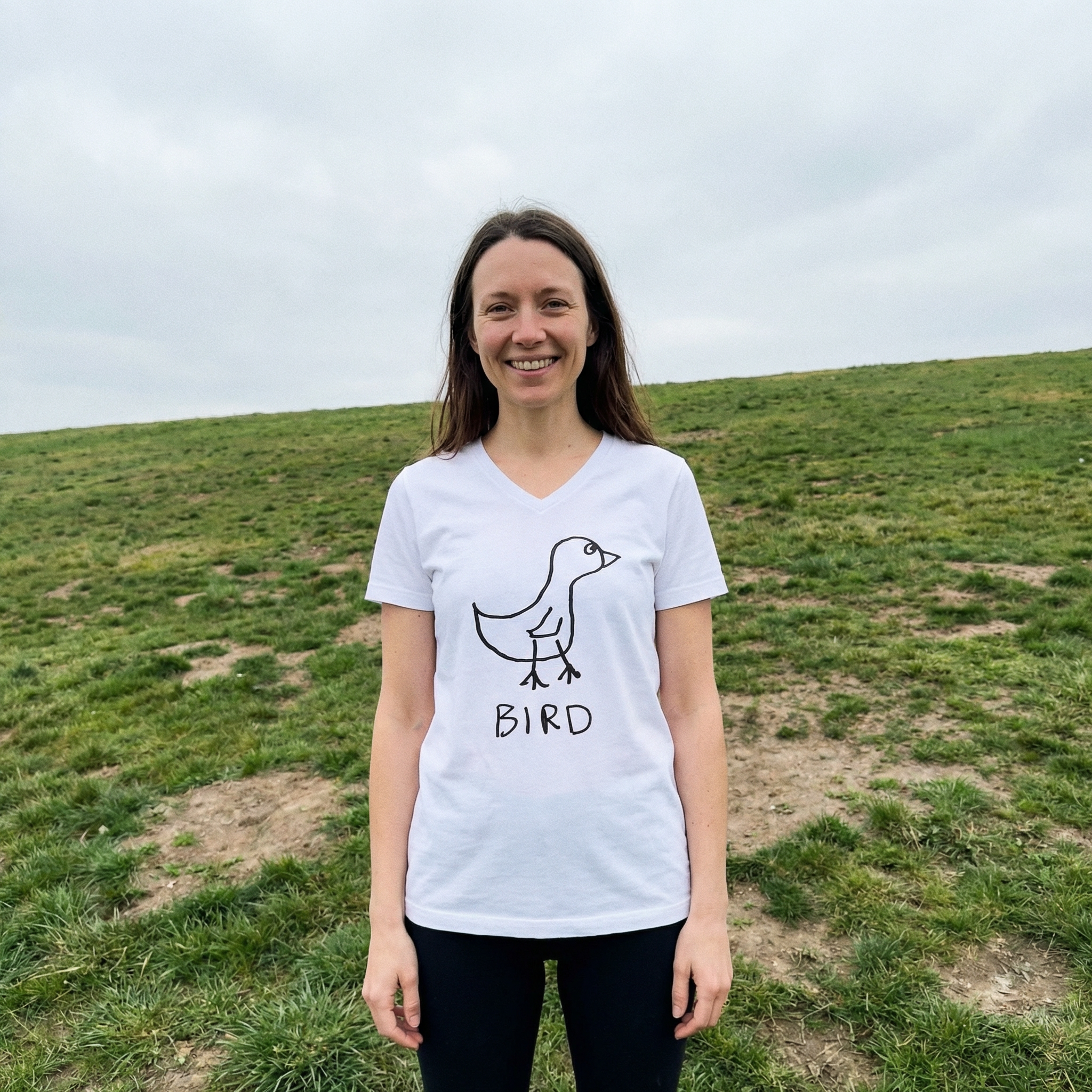 Bird - Unisex V-neck Tee