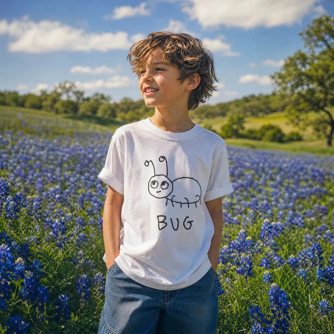 Bug - Kids Tee - LoFi Animal Shirts