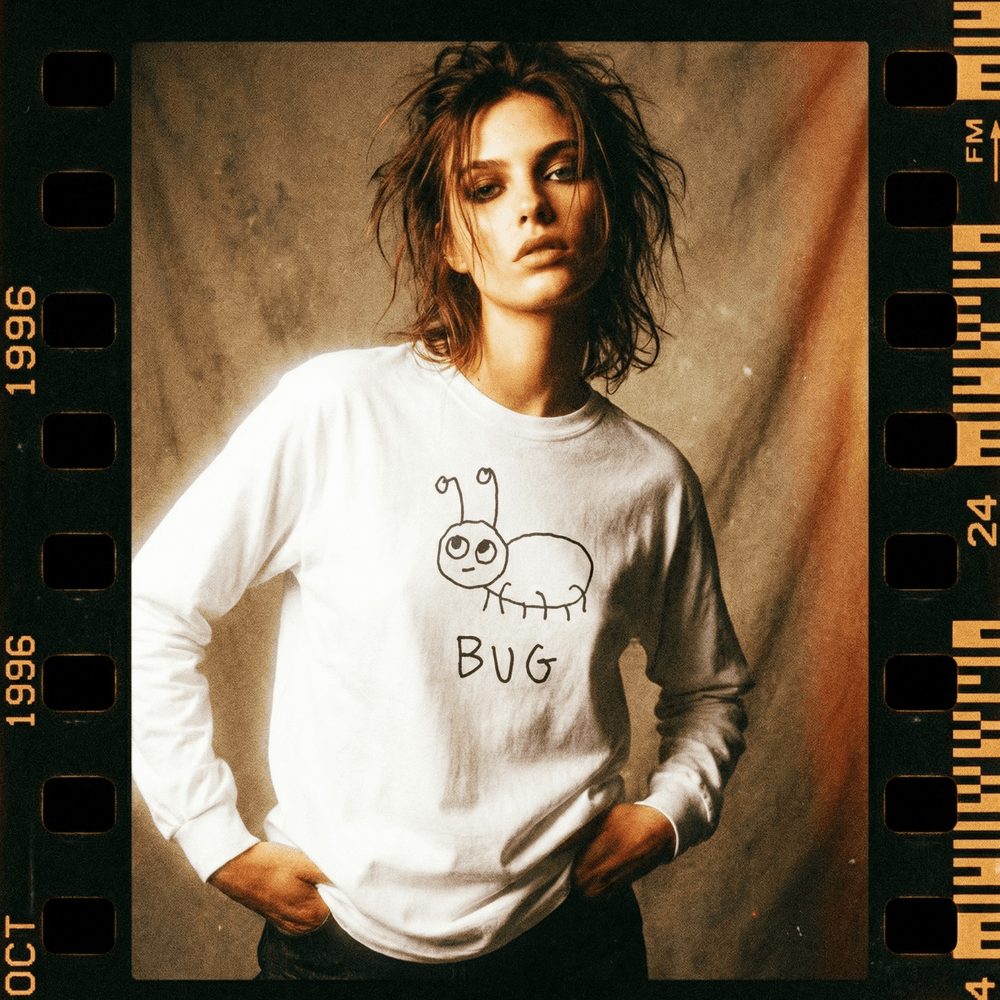 Bug - Long Sleeve Tee - LoFi Animal Shirts
