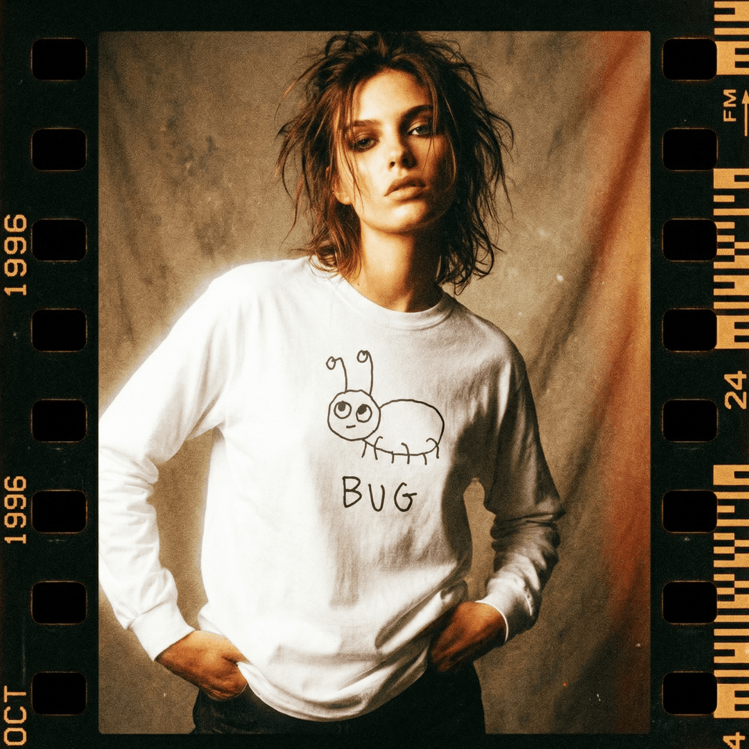 Bug - Long Sleeve Tee - LoFi Animal Shirts