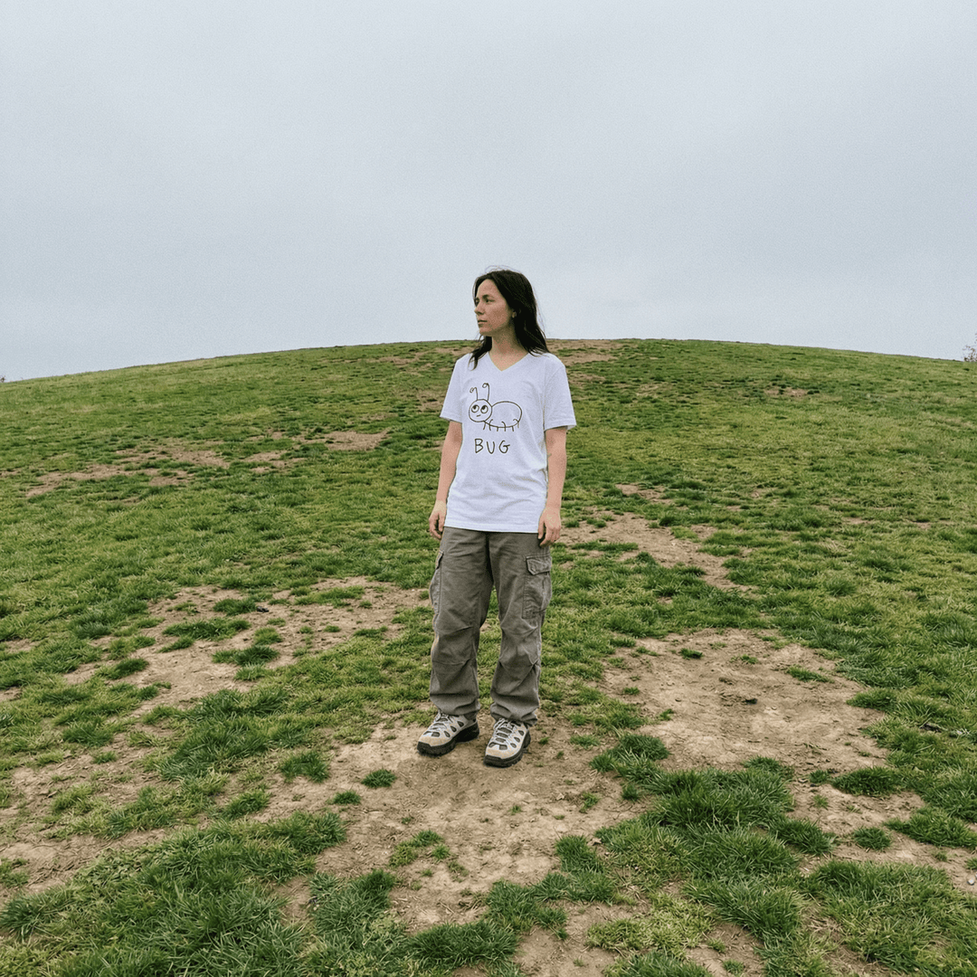 Bug - V - Neck T-Shirt - LoFi Animal Shirts