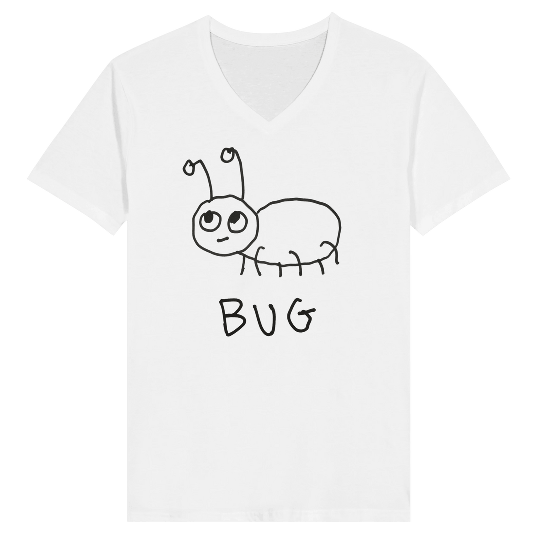 Bug - V-Neck T-Shirt - LoFi Animal Shirts