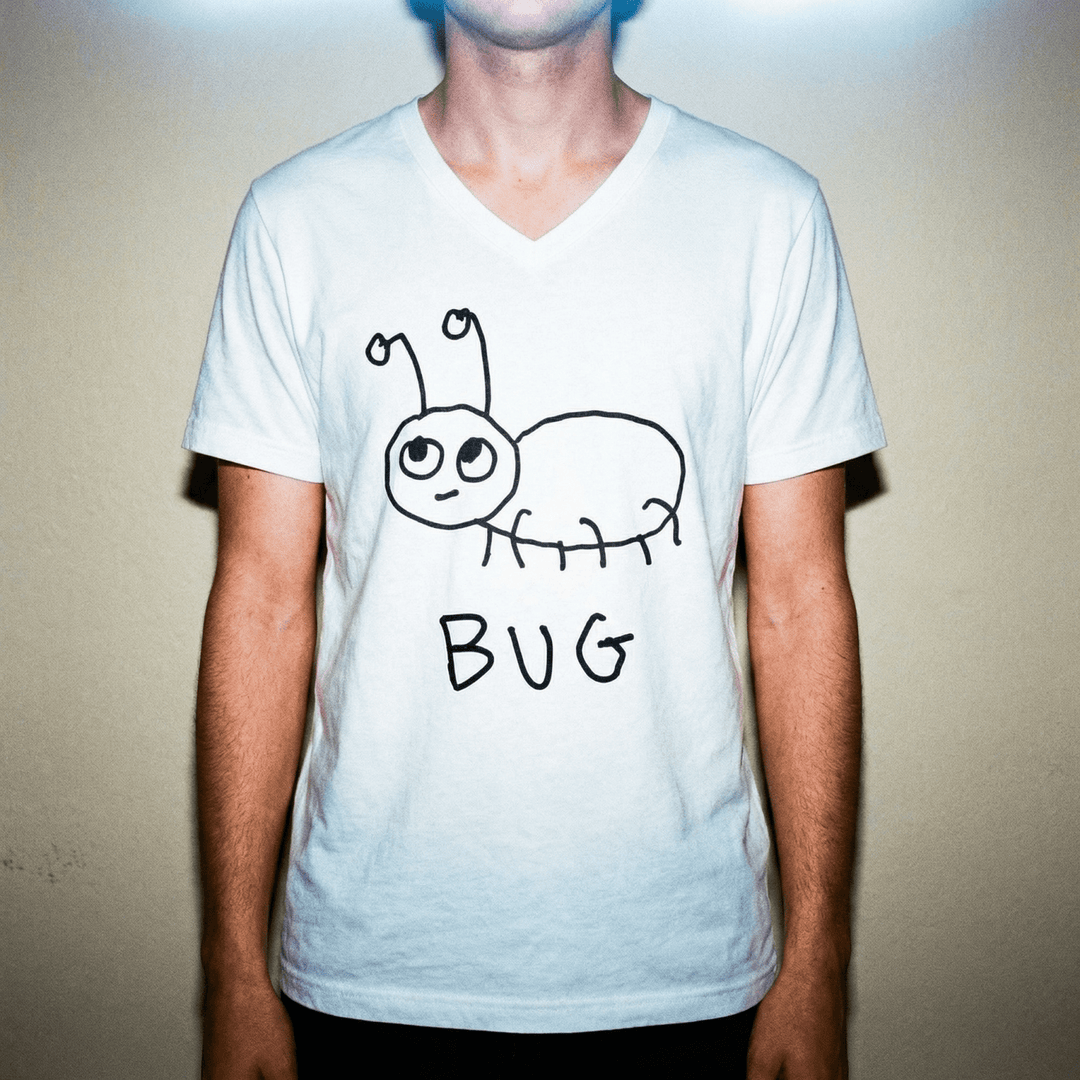 Bug - V - Neck T-Shirt - LoFi Animal Shirts