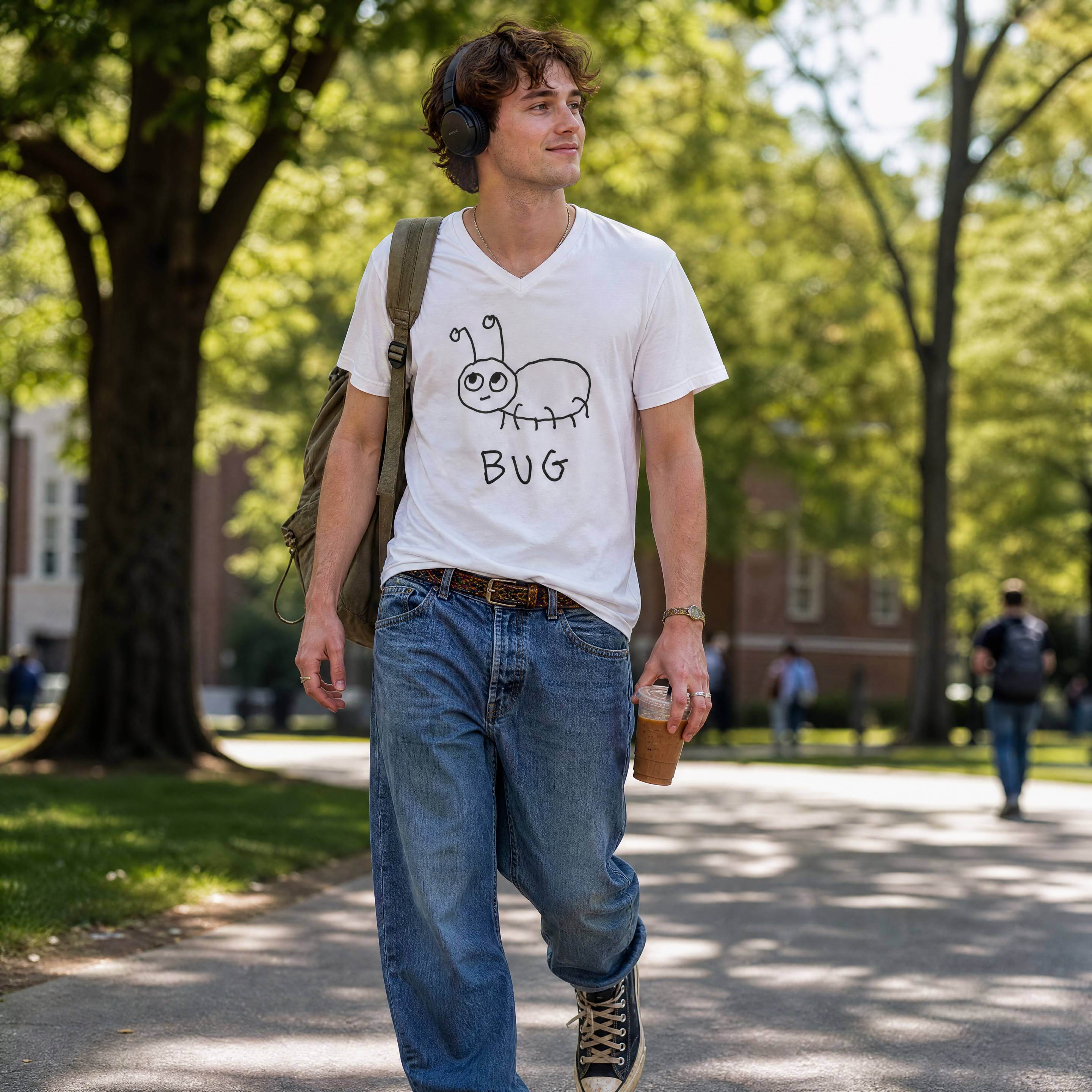 Bug - Unisex V-neck Tee