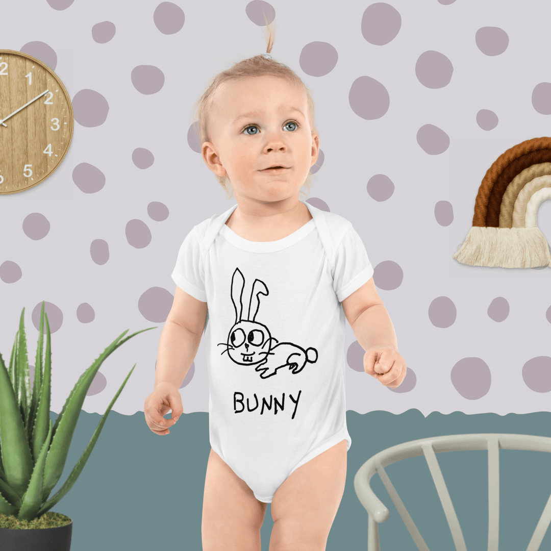 Bunny - Baby Onesie - LoFi Animal Shirts