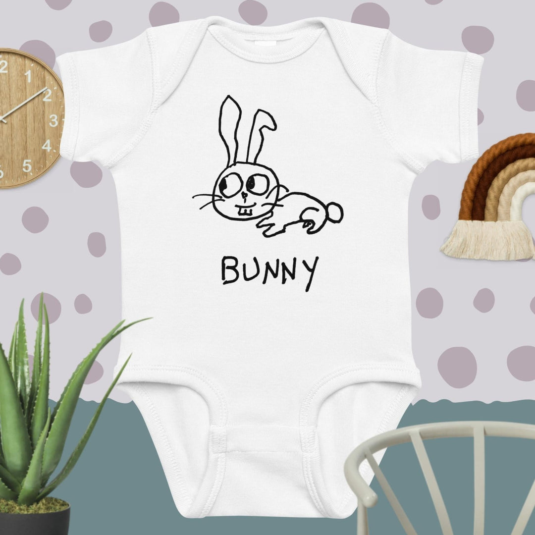 Bunny - Baby Onesie - LoFi Animal Shirts
