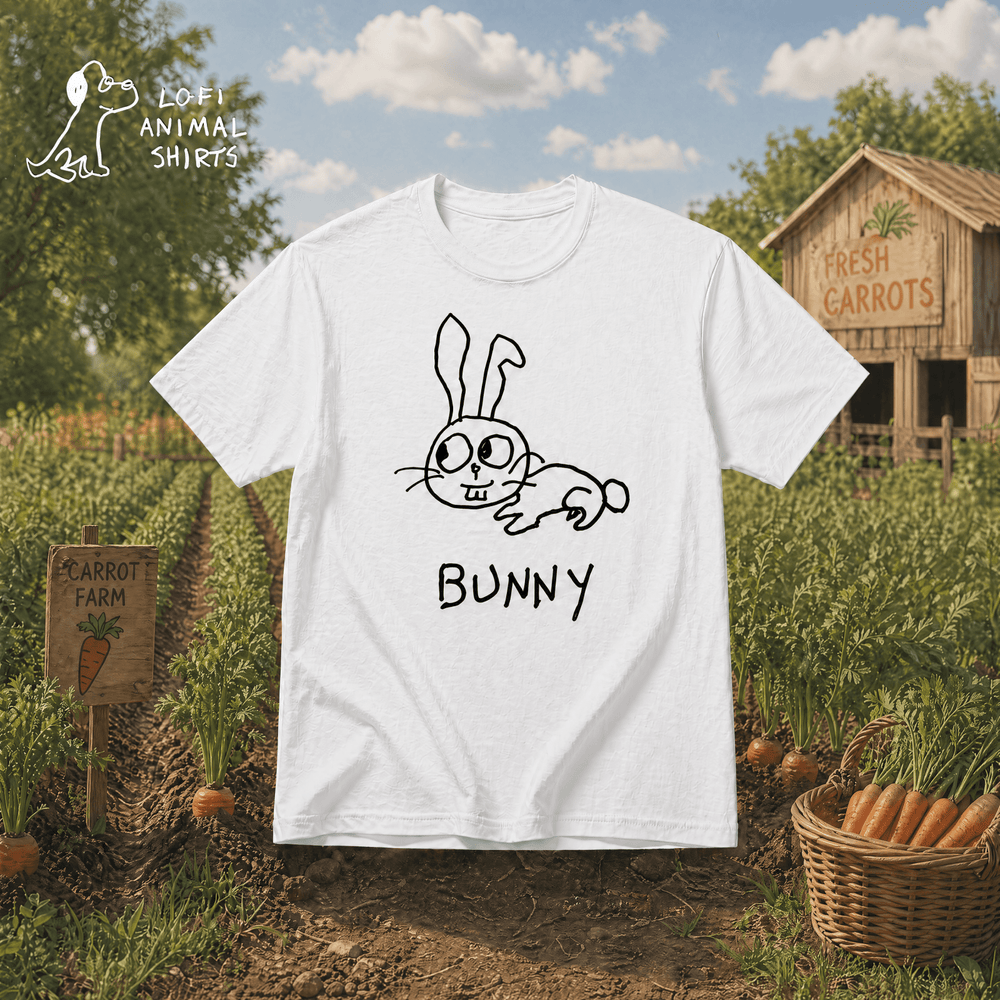 Bunny - Classic Tee - LoFi Animal Shirts