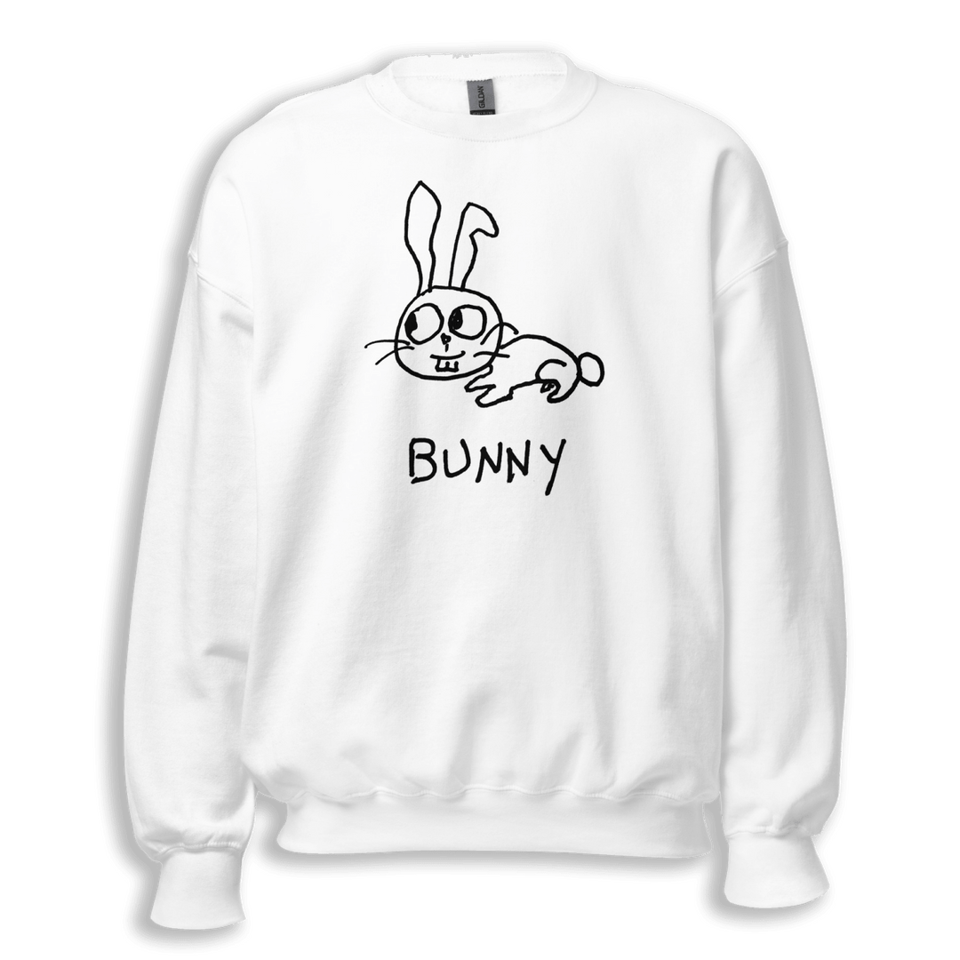 Bunny - Crewneck Sweatshirt - LoFi Animal Shirts