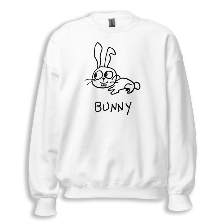 Bunny - Crewneck Sweatshirt - LoFi Animal Shirts