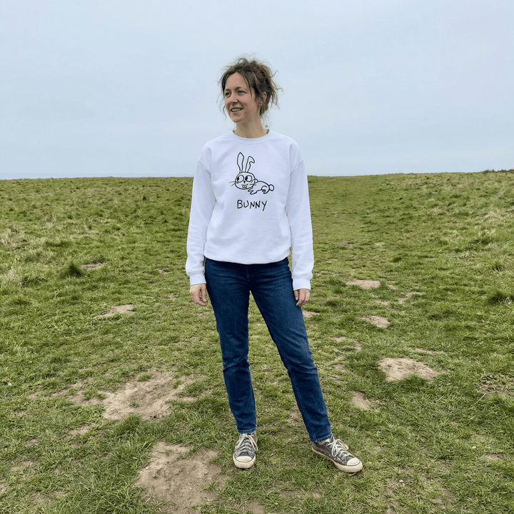 Bunny - Crewneck Sweatshirt - LoFi Animal Shirts