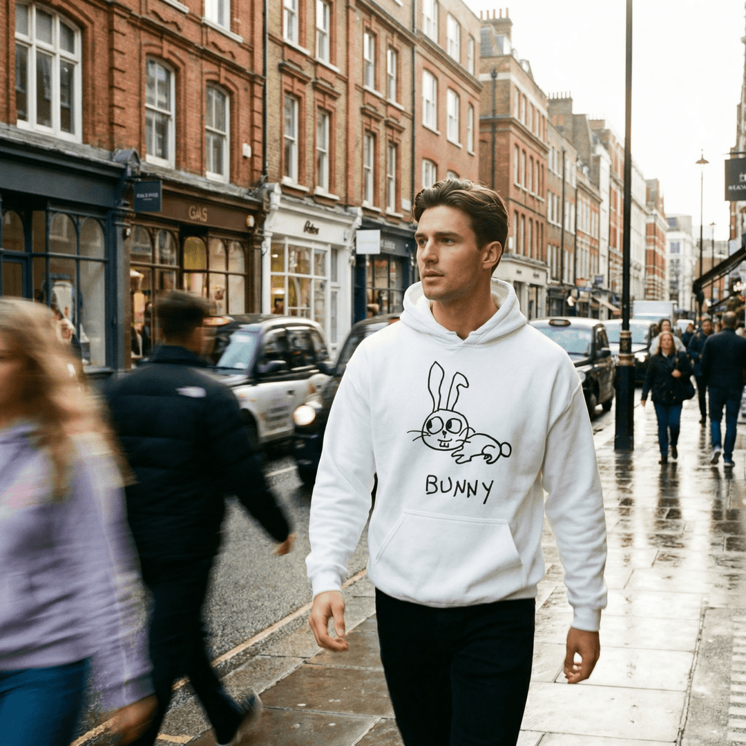 Bunny - Hoodie - LoFi Animal Shirts