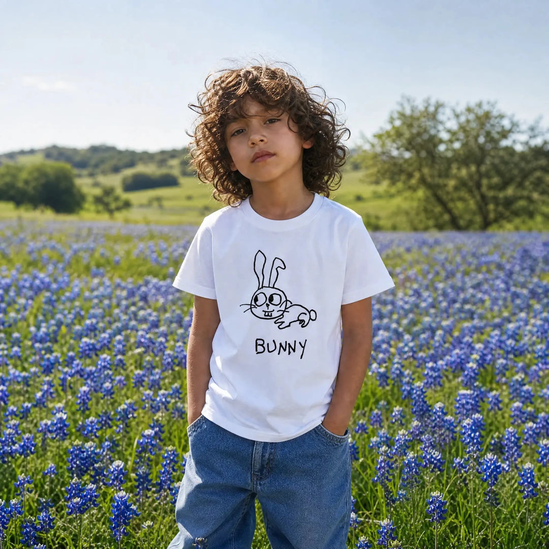 Bunny - Kids Tee - LoFi Animal Shirts